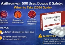 Azithromycin 500 Uses: Complete Medical Guide – Dosage, Safety & When to Take It (2026) Azithromycin 500 Uses