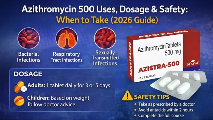 Azithromycin 500 Uses